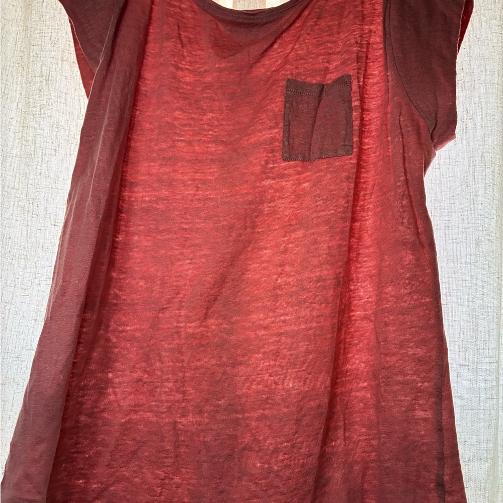LOFT Mauve Short Sleeve Tee